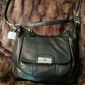 Coach leather bag